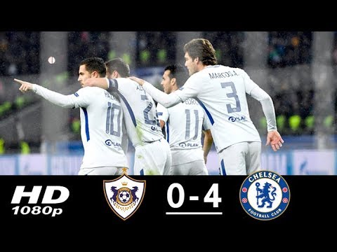 بالفيديو تشيلسي يسحق كارباكا برباعية