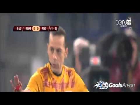 فيورنتنيا يدك روما في الشوط الأول