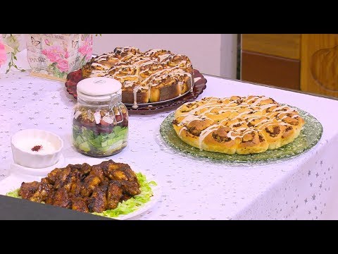 طريقة إعداد شاورمة رول على طريقة غادة و وصفات اخرى