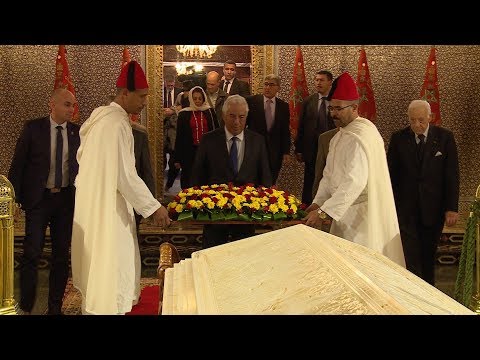 الوزير الأول البرتغالي أنطونيو كوستا يزور محمد الخامس