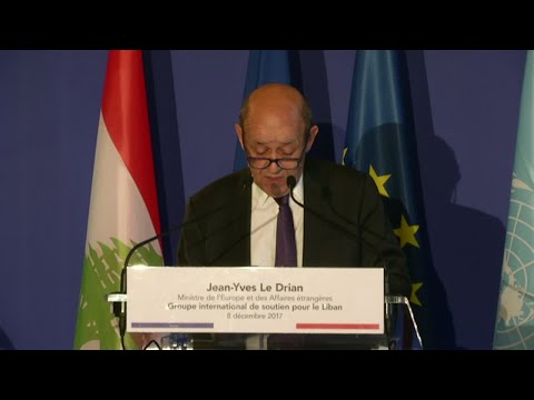 شاهد لودريان يدعوالأحزاب اللبنانية إلى عدم التدخل في الصراعات الخارجية