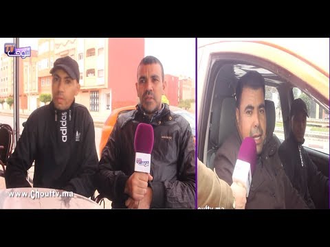 شاهد سائق سيارة أجرة ينقل ذوي الاحتياجات الخاصة