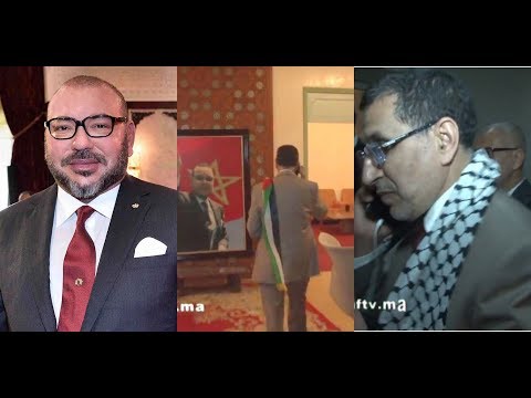 شاهد الملك محمد السادس يهنئ سعد الدين العثماني بعد فوزه على بنكيران