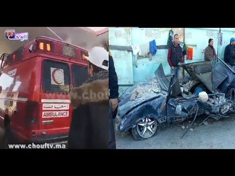 شاهد لحظة وصول أول ضحايا سور الدار البيضاء