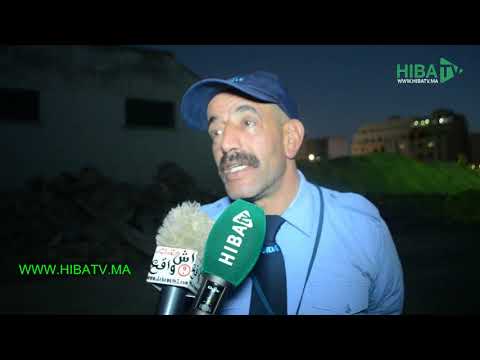 شاهد رجل للأمن الخاص عاين فاجعة سُقوط السور