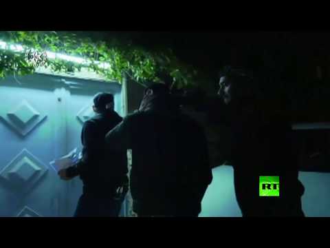 شاهد  الجيش الإسرائيلي ينفذ حملة اعتقالات في الضفة الغربية