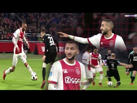 شاهد كل ما قدمه الدولي المغربي حكيم زياش مع أياكس أمام فيليم