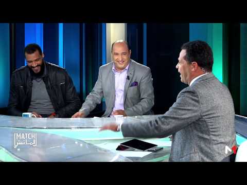 موقف طريف في الماتش بسبب قامة عبد الرحيم نجاح