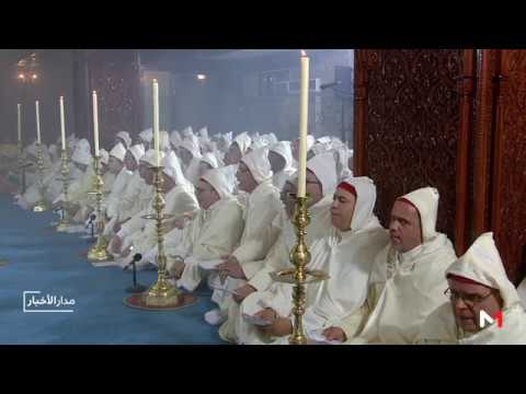 شاهد العاهل المغربي يترأس حفلة دينية إحياء للذكرى 19 لوفاة الملك الحسن الثاني
