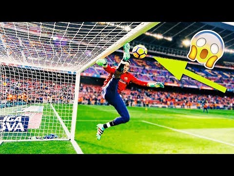 بالفيديو لاعبون فدائيون أنقذوا المرمى في اللحظة الأخيرة 2017