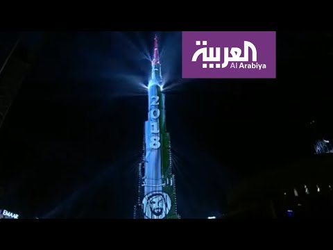 شاهد عرض مذهل باحتفالات رأس السنة في دبي