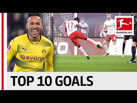 بالفيديو أفضل 10 أهداف في 2017 في البوندسليغا