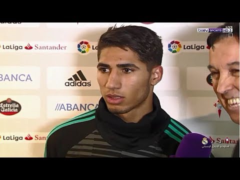 بالفيديو تصريح المغربي أشرف حكيمي لـبي إن سبورت