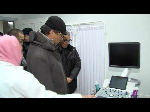 شاهد السيد عمارة يزور المركز الصحي الإقليمي لآزرو
