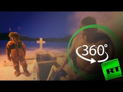 شاهد طقوس الروس في عيد الغطاس بتقنية 360