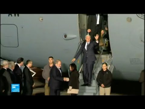 شاهد استقبال حار لمايك بنس في إسرائيل ومقاطعة فلسطينية لزيارته