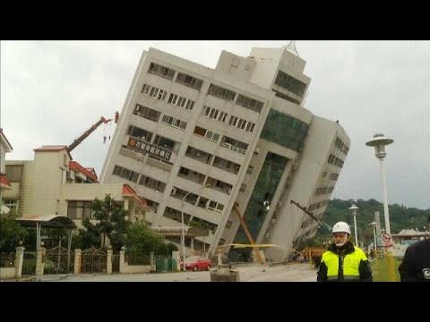 شاهد كيف أصبح فندق في تايوان بعد الزلزال المدمر الذي أودى بحياة 4 أشخاص