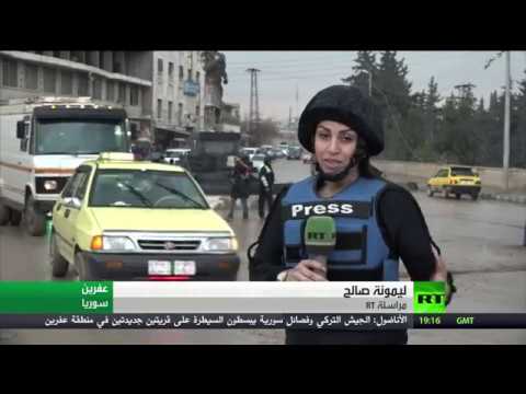 شاهد مجموعة جديدة من القوات الشعبية تصل عفرين