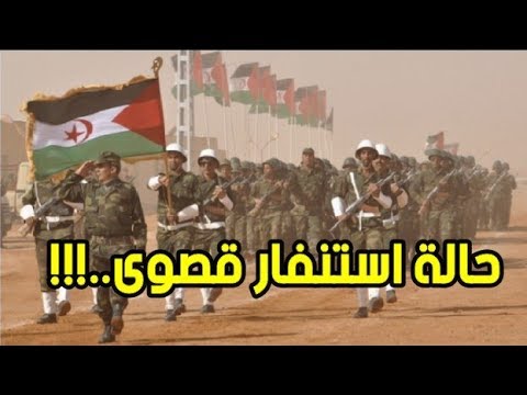 شاهد البوليساريو في حالة استنفار مع المغرب