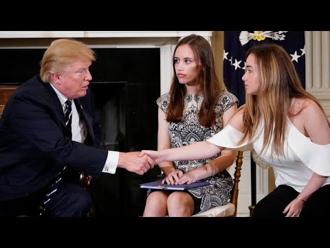 شاهد ترامب يبدي استعداده لتسليح أساتذة