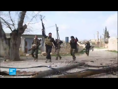 شاهد القوات التركية وحلفاؤها على وشك فرض حصار على عفرين