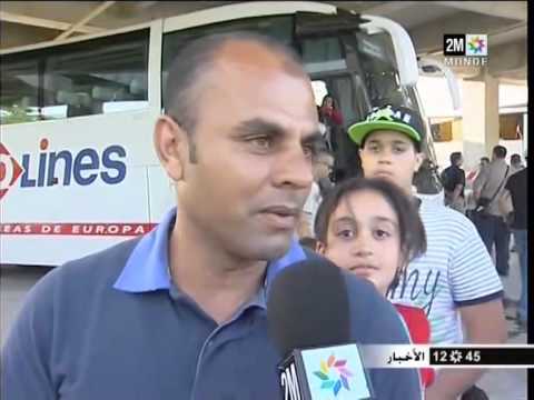 ازدحام كبير أثناء عودة الجاليات المغربيَّة