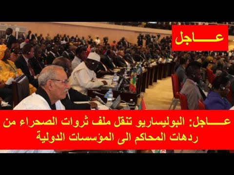 شاهد البوليساريو تنقل ملفات الثروات الصحراء إلى المؤسسات الدولية