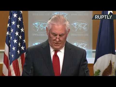 شاهد كلمة وزير الخارجية الأميركية المُقال ريكس تيلرسون