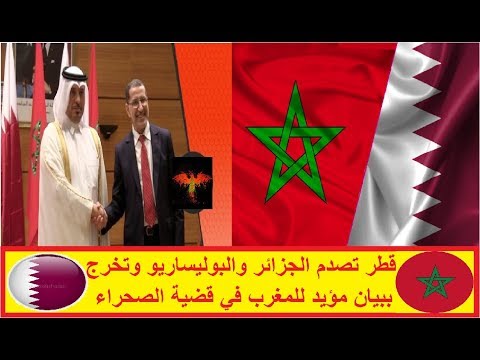 شاهد قطر تصدم الجزائر والبوليساريو وتخرج ببيان مؤيد للمغرب في قضية الصحراء