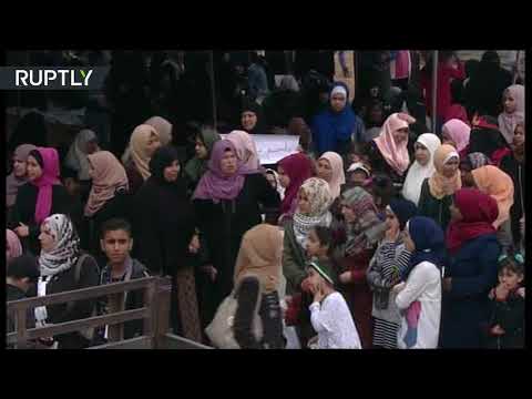 شاهد مسيرات العودة بقطاع غزة