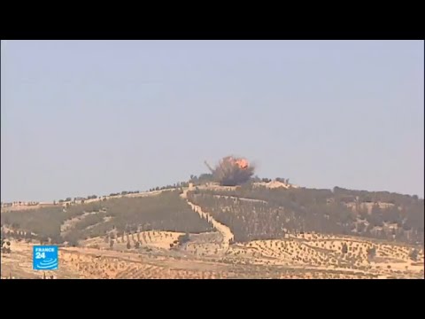 معارك عنيفة قرب بلدة بلبلة في ريف عفرين