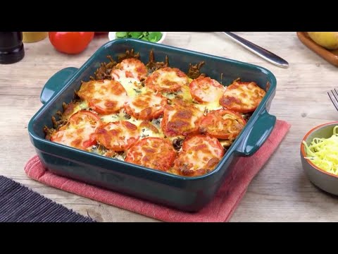 طريقة إعداد صنية بطاطس باللحمة