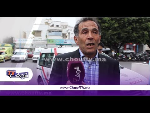 غضب مواطني المغرب بعدسقوط رافعة بناء على الأهالي