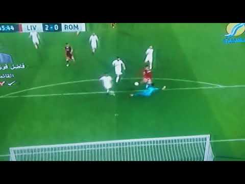 هدف محمد صلاح الثاني في شباك روما