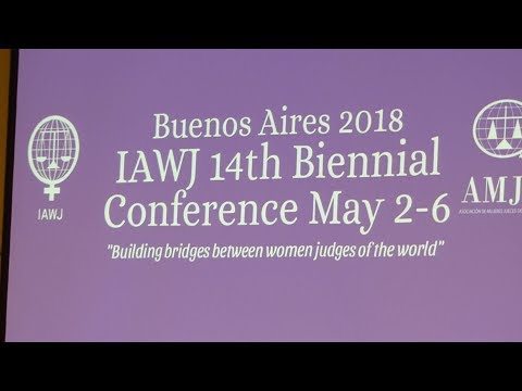 شاهد استمرار أعمال مؤتمر الجمعية الدولية للنساء القاضيات