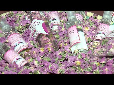 شاهد انطلاق فعاليات المعرض الدولي للورد العطري في قلعة مكونة