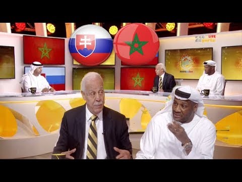 شاهدرأي مُحللي أبو ظبي في مباراة المغرب وسلوفاكيا