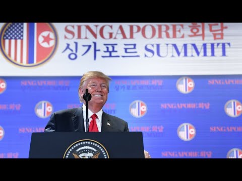 ترامب يؤكد أن قمة سنغافورة ساهمت بتجنيب العالم كارثة نووية