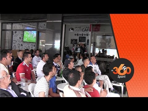 شاهد حسرة سكان أغادير بعد هزيمة المنتخب المغربي