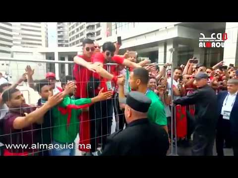 شاهد الجمهور المغربي يدعم عزيز بوهدوز