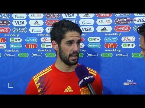 شاهد تعليق نجم ريال مدريد على التعادل بين المغرب وإسبانيا في المونديال