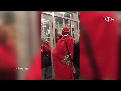 شاهد شجار عنيف في مطار كالينغراد