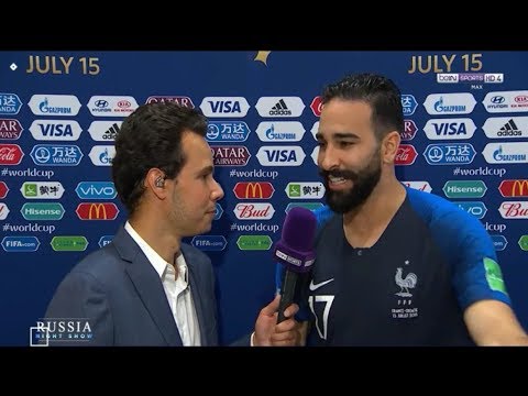 عادل رامي يصرّح اليوم أنا بطل العالم مع فرنسا ولكن أفتخر بأنني مغربي
