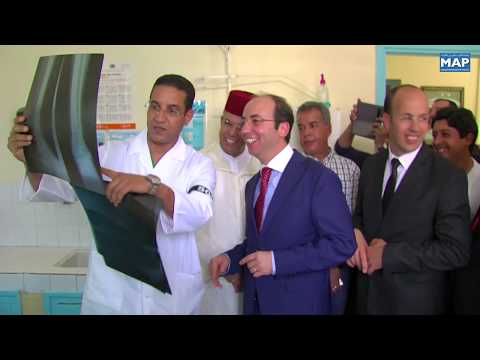 شاهدتدشين قسم الطب في المستشفى الإقليمي المختار السوسي في تارودانت