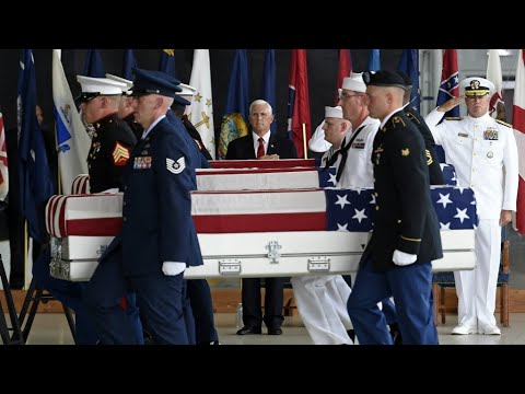 كوريا الشمالية تعيد رفات جنود أميركيين بعد 65 عامًا على انتهاء النزاع بين البلدين