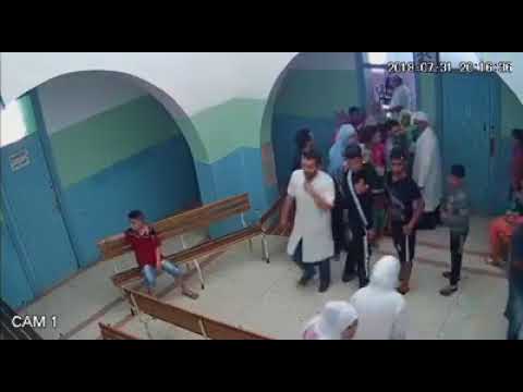 شاهد هجوم بـالسيوف على المركز الصحي لعيايدة في سلا