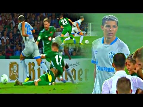 شاهد أمين حارث يؤدي مباراة رائعة مع فريقه شالكه