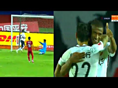 شاهد أيوب الكعبي يسجل ثالث أهدافه بطريقة رائعة