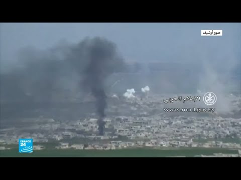 شاهد الجيش السوري يكثف ضرباته المدفعية استعدادًا لمعركة إدلب الكبرى