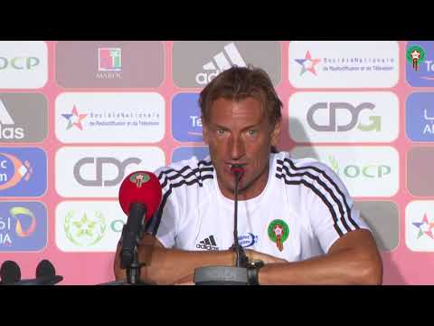 التسجيل الكامل للقاء الصحفي الذي عقده مدرب المغرب للحديث عن مباراة مالاوي